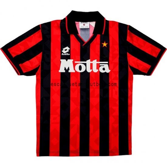Camiseta del AC Milan 1ª Equipación Retro 1993 1994 - Haga un click en la imagen para cerrar