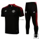 Conjunto Completo Polo Manchester United 2021/2022 Negro I Rojo