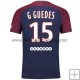 Camiseta del G Guedes Paris Saint Germain 1ª Equipación 17/18