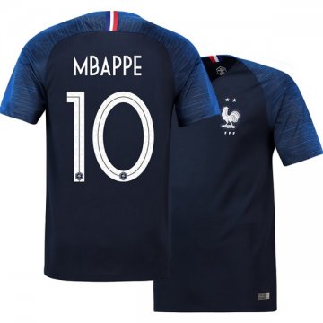 Camiseta de Mbappe la Selección de Francia 1ª Championne du Monde 2018