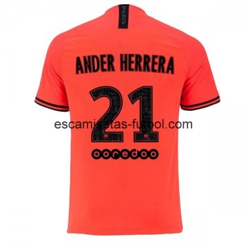 Camiseta del Ander Herrera Paris Saint Germain 2ª Equipación 2019/2020