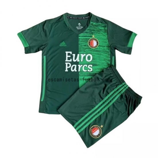 Camiseta del Feyenoord Rotterdam 2ª Conjunto De Niños 2021/2022 - Haga un click en la imagen para cerrar