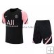 Camiseta de Entrenamiento Conjunto Completo Paris Saint Germain 2021/2022 Rosa Negro