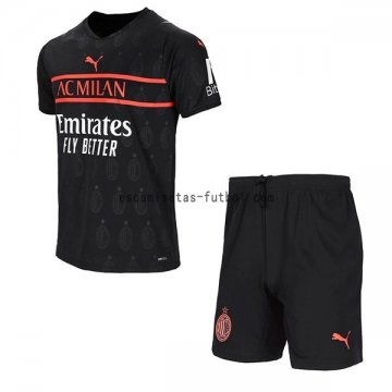 Camiseta del 3ª Equipación Niños AC Milan 2021/2022