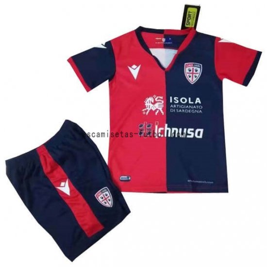 Camiseta del Cagliari Calcio 1ª Niños 2019/2020 - Haga un click en la imagen para cerrar