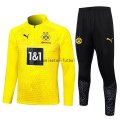 Conjunto Completo Sudadera Entrenamiento Borussia Dortmund 2023/2024 Amarillo I Negro