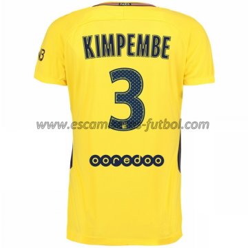 Camiseta del Kimpembe Paris Saint Germain 2ª Equipación 17/18