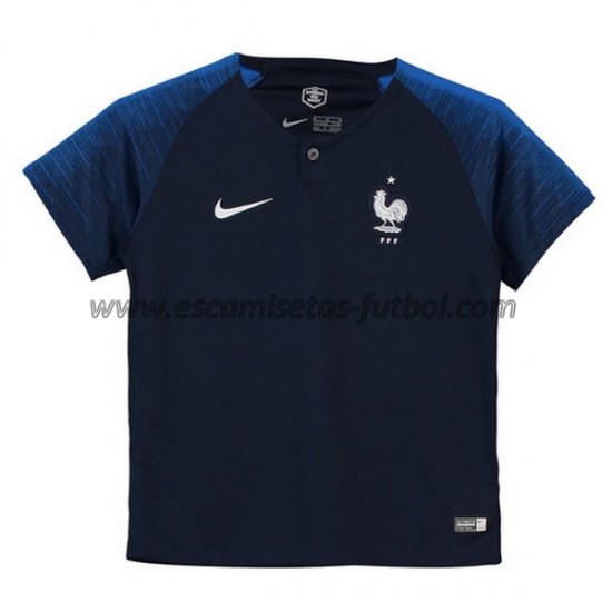 Camiseta seleccion de Francia 1ª Conjunto De Nino 2018 - Haga un click en la imagen para cerrar