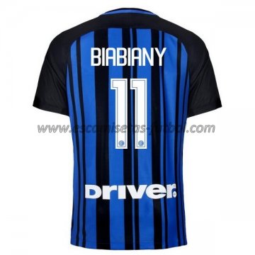 Camiseta del Biabiany Inter Milan 1ª Equipación 2017/2018