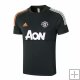 Camiseta de Entrenamiento Manchester United 2020/2021 Negro Blanco