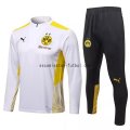Chaqueta Borussia Dortmund 2021/2022 Blanco Amarillo Negro