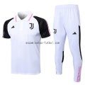 Conjunto Completo Polo Juventus 2023/2024 Blanco Negro