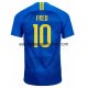 Camiseta de Fred la Selección de Brasil 2ª Equipación 2018