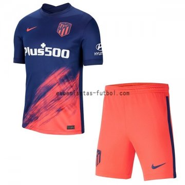 Camiseta del 2ª Equipación Niños Atlético Madrid 2021/2022