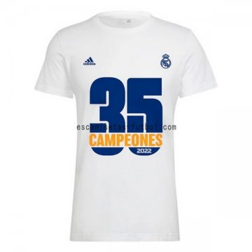 Edición Conmemorativa Camiseta Real Madrid 2022 Blanco