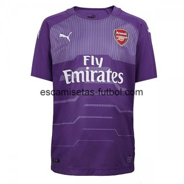 Camiseta Portero del Arsenal Purpura Equipación 2018/2019