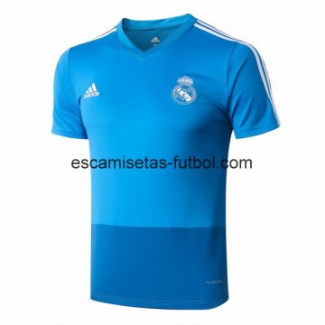 Camiseta de Entrenamiento Real Madrid 2018/2019 Azul Claro