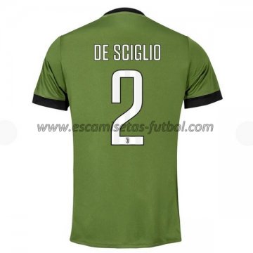 Camiseta del De Sciglio Juventus 2ª Equipación 2017/2018