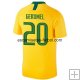 Camiseta de Geromel la Selección de Brasil 1ª Equipación 2018