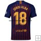 Camiseta del Jordi Alba Barcelona 1ª Equipación 2018/2019