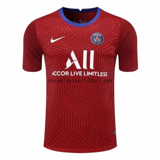 Tailandia Camiseta del Portero Paris Saint Germain 2020/2021 Borgona - Haga un click en la imagen para cerrar