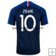 Camiseta de Zidane la Selección de Francia 1ª 2018